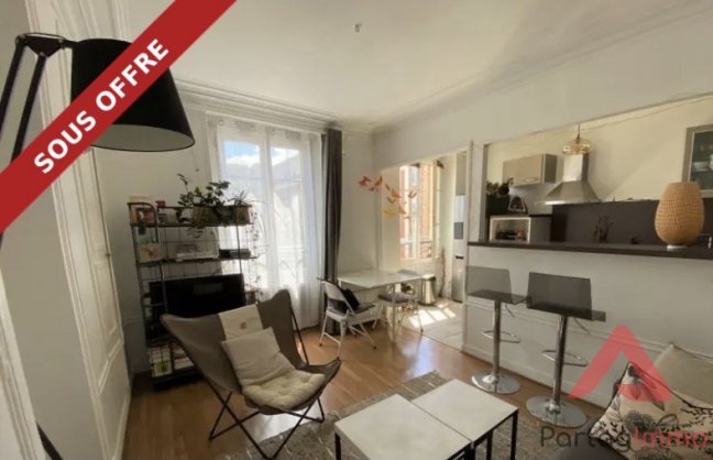 Vente Appartement  3 pièces - 49.28m² 75011 Paris